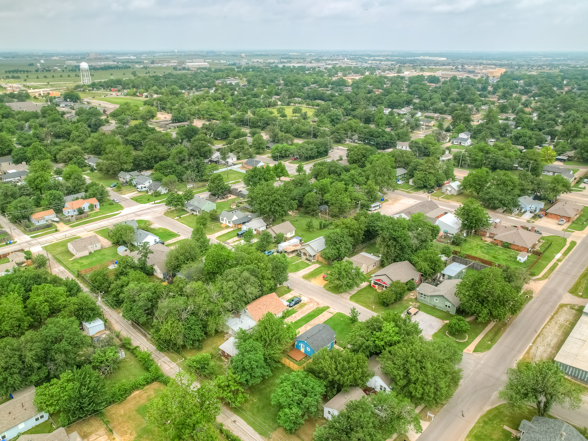 Historic homes in Old Silk Stocking Norman
